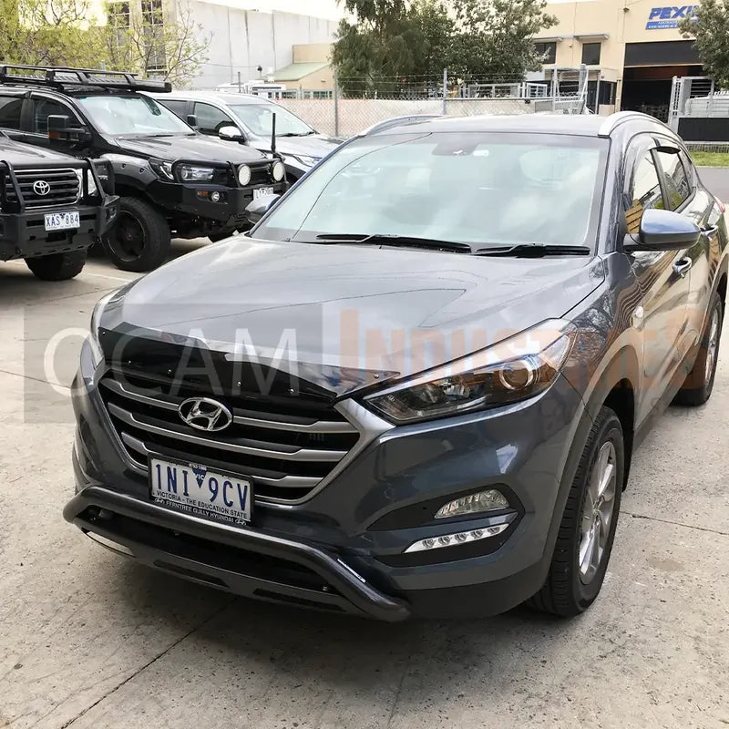 Bonnet & Headlight Protectors, Weathershields for Hyundai Tucson 2015-2018 – additional photo