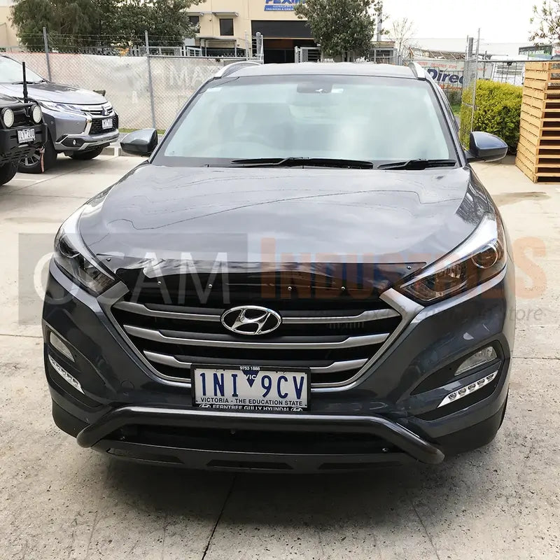 Bonnet & Headlight Protectors, Weathershields for Hyundai Tucson 2015-2018 – additional photo