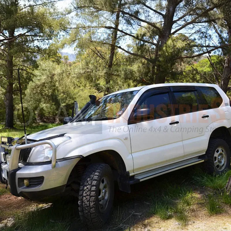 Bonnet & Headlight Protectors, Window Visors, Floor Mats for Toyota Prado 120 Series – additional photo