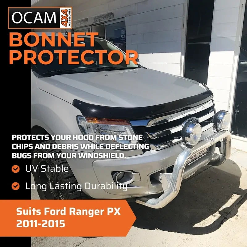 for Ford Ranger PX 2011-2015 Bonnet & Headlight Protectors, Visors, Floor Mats – additional photo