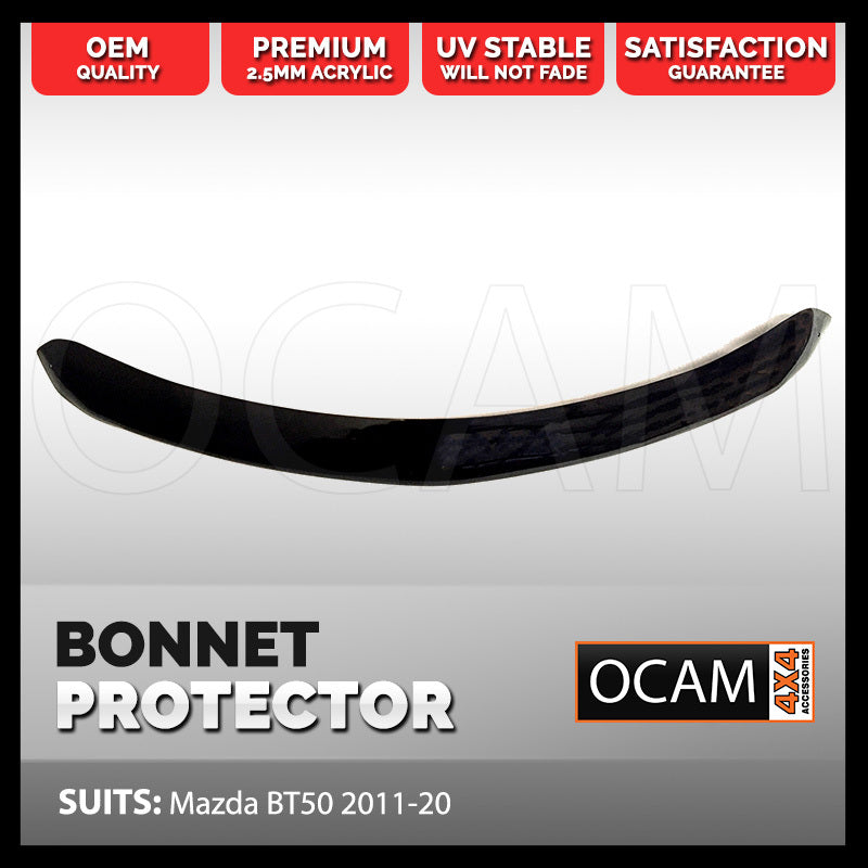 Bonnet Protector for Mazda BT50 11/2011-08/2020 Series Tinted Guard BT-50 – additional photo