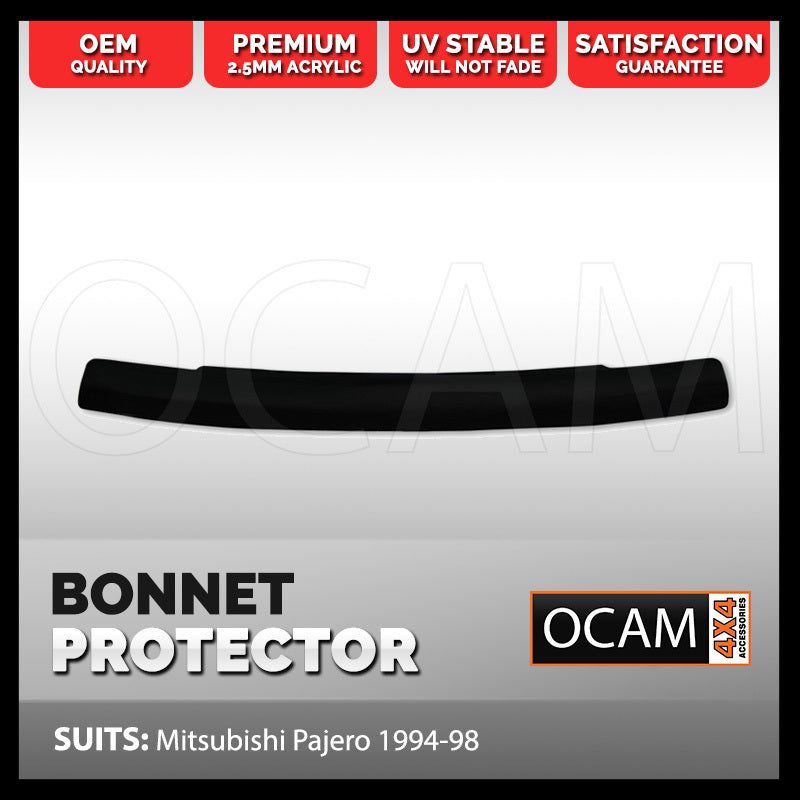 Bonnet Protector for Mitsubishi Pajero 1994-98 Tinted Guard – additional photo