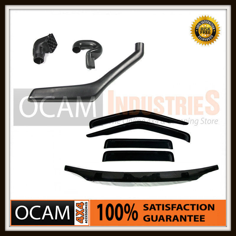 For Nissan Navara D22: Snorkel, Bonnet Protector, Window Visors Weathershields – additional photo
