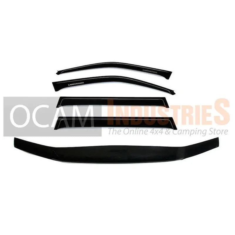 For Toyota LandCruiser 100 Series Weathershields Visors Bonnet Protector Snorkel – additional photo