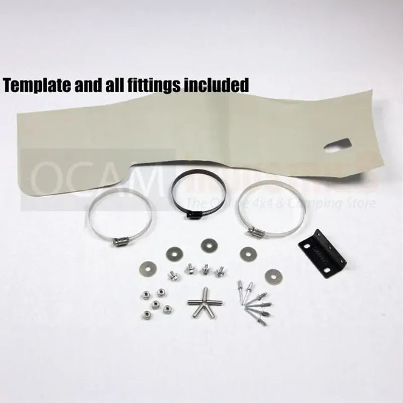 For Toyota LandCruiser 100 105 Series Weathershields Visors Bonnet Protector Snorkel – additional photo
