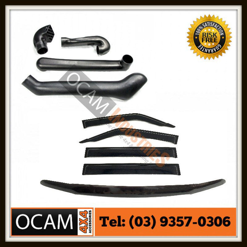For Mitsubishi Pajero NM-NP 2000-06 Bonnet Protector Weathershields Snorkel – additional photo