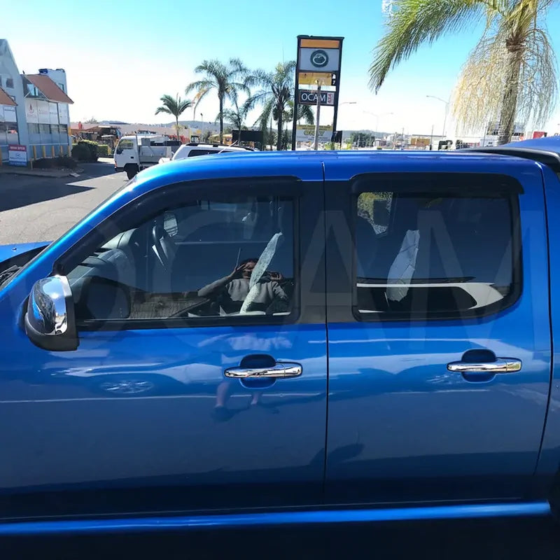 For Ford Ranger PK 2009-2011 Snorkel Bonnet Protector Weathershields Window Visors – additional photo