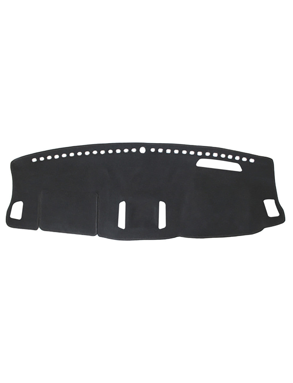Suits Ford Ranger PX2 PX3 Dash Mat Black 2015 - 2022 with centre coin tray recess and HUD cutout above speedo – additional photo