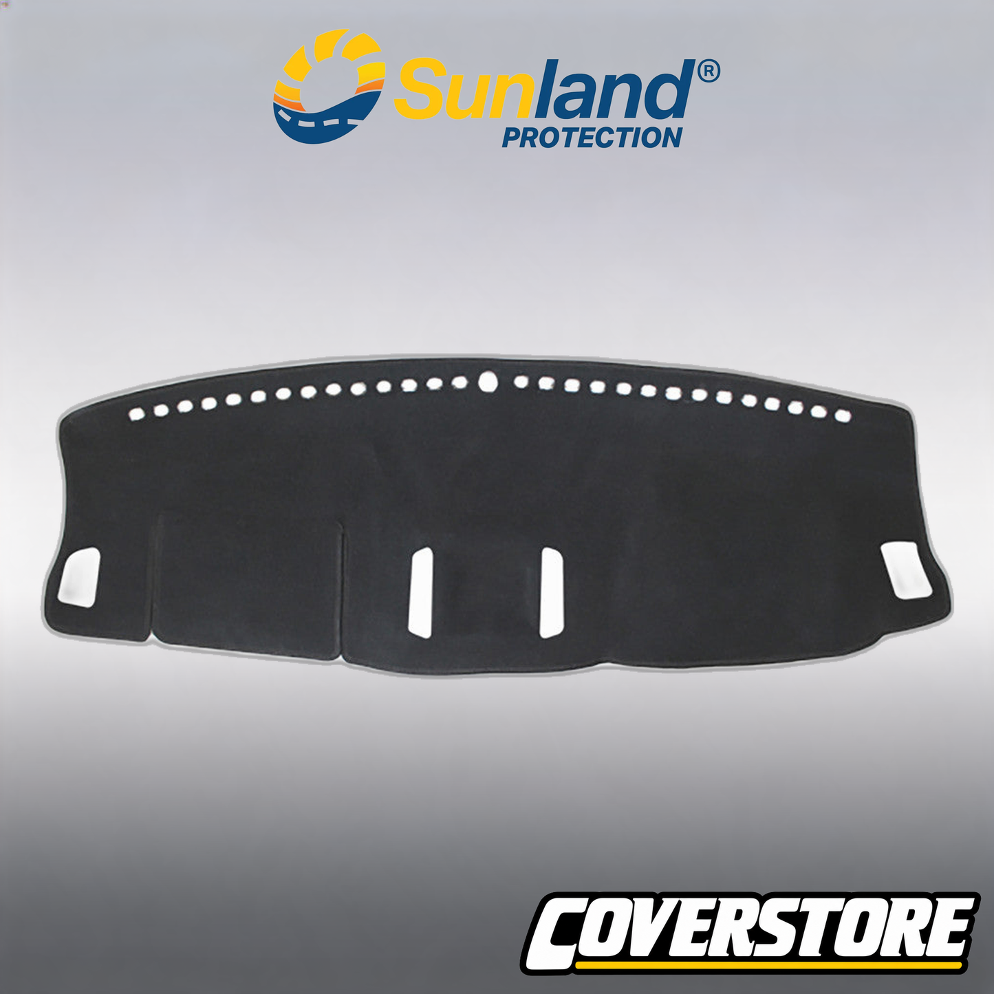 Suits Ford Everest UA Ambiente Dash Mat Charcoal 2015 - 2022