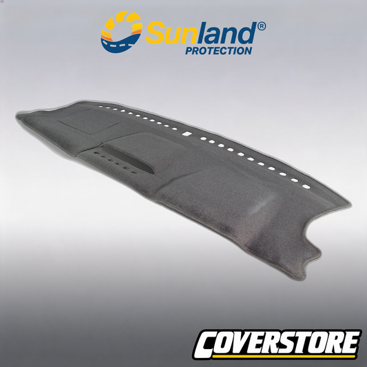 Suits Ford Ranger PY Wildtrak Dash Mat Charcoal 2022 Onwards without centre speaker & with front glovebox