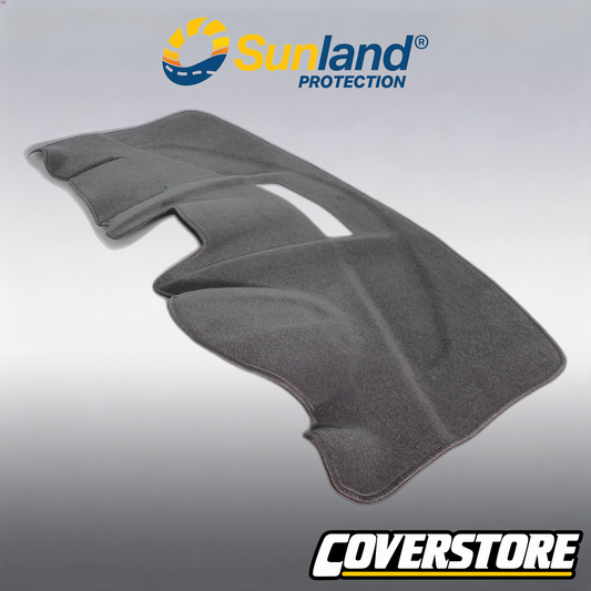 Suits Ford Fiesta WS WT Dash Mat Charcoal