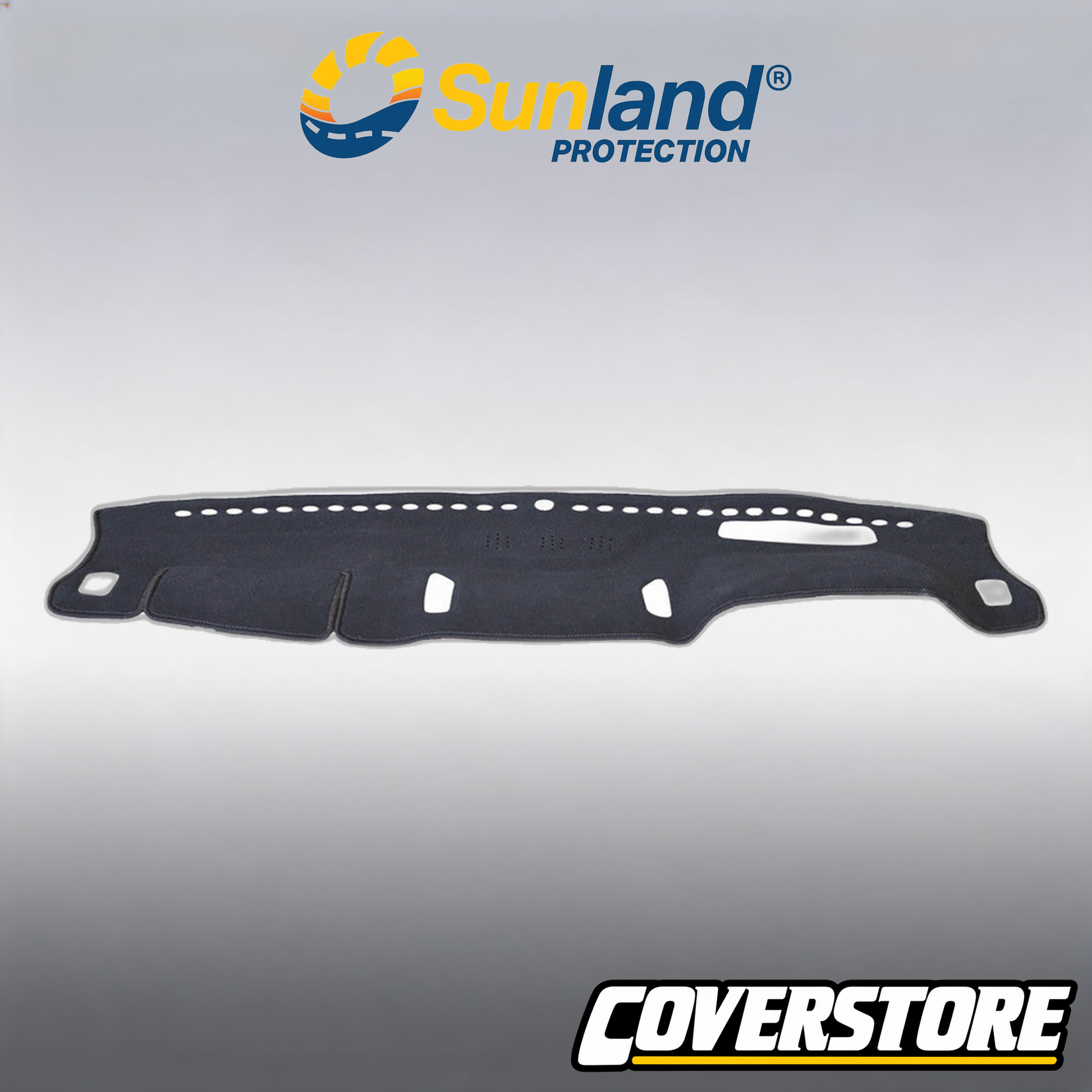 Suits Ford Ranger PX2 PX3 Dash Mat Charcoal 2015 - 2022 HUD Cut Out Above Speedo