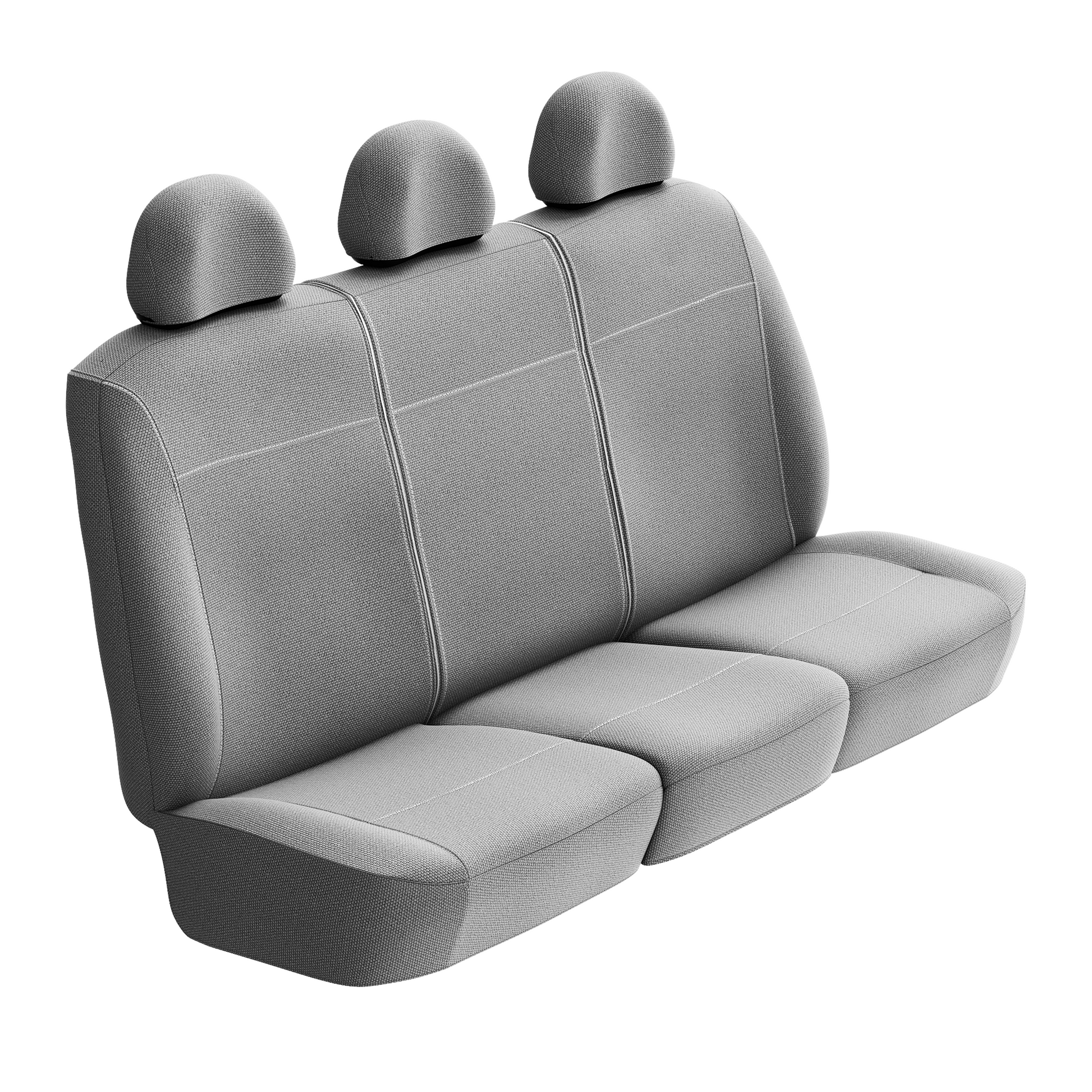 Sharkskin Canvas Seat Covers for Toyota Land Cruiser 79 Series (Oct/1999-ON) in Grey