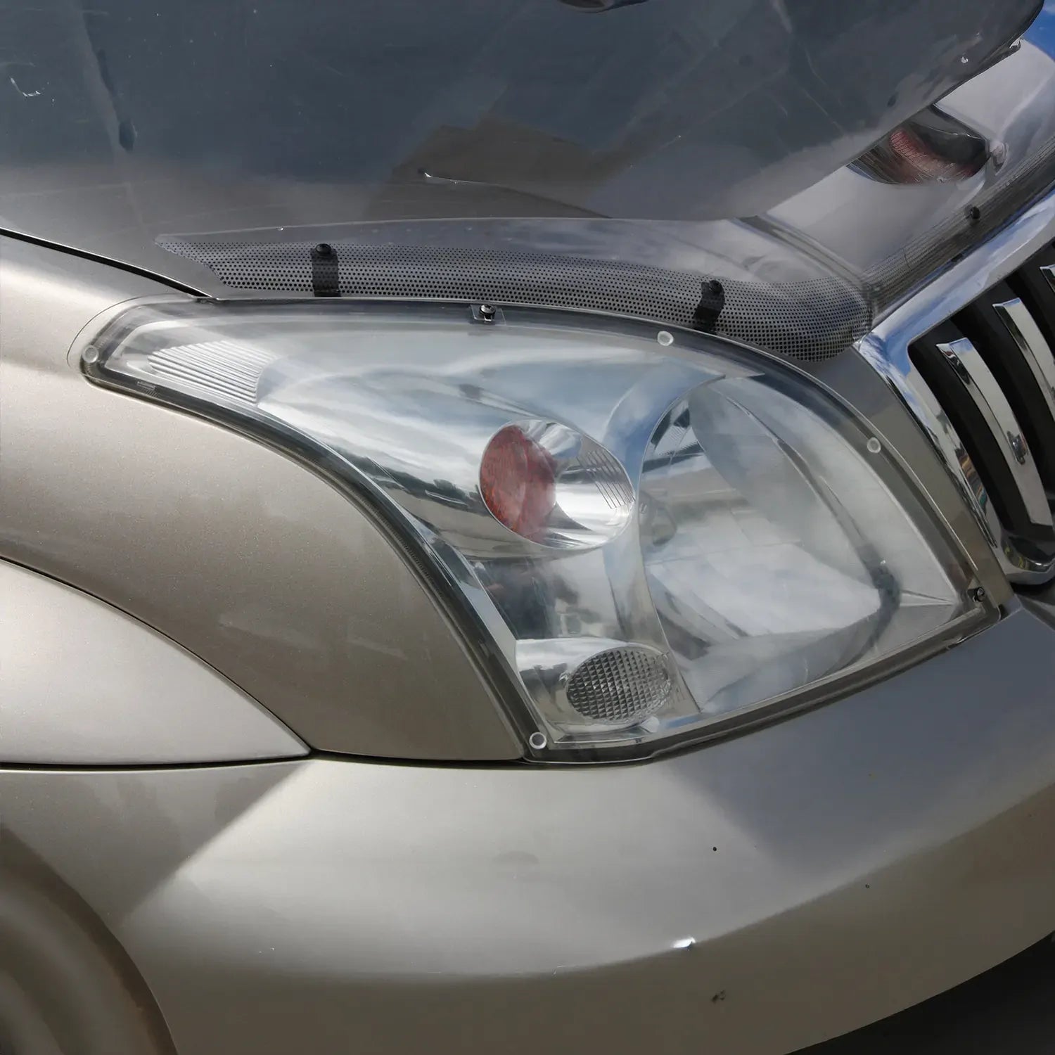 OCAM Headlight Headlamp Protectors for Toyota Prado 120 Series Lamp Covers – additional photo