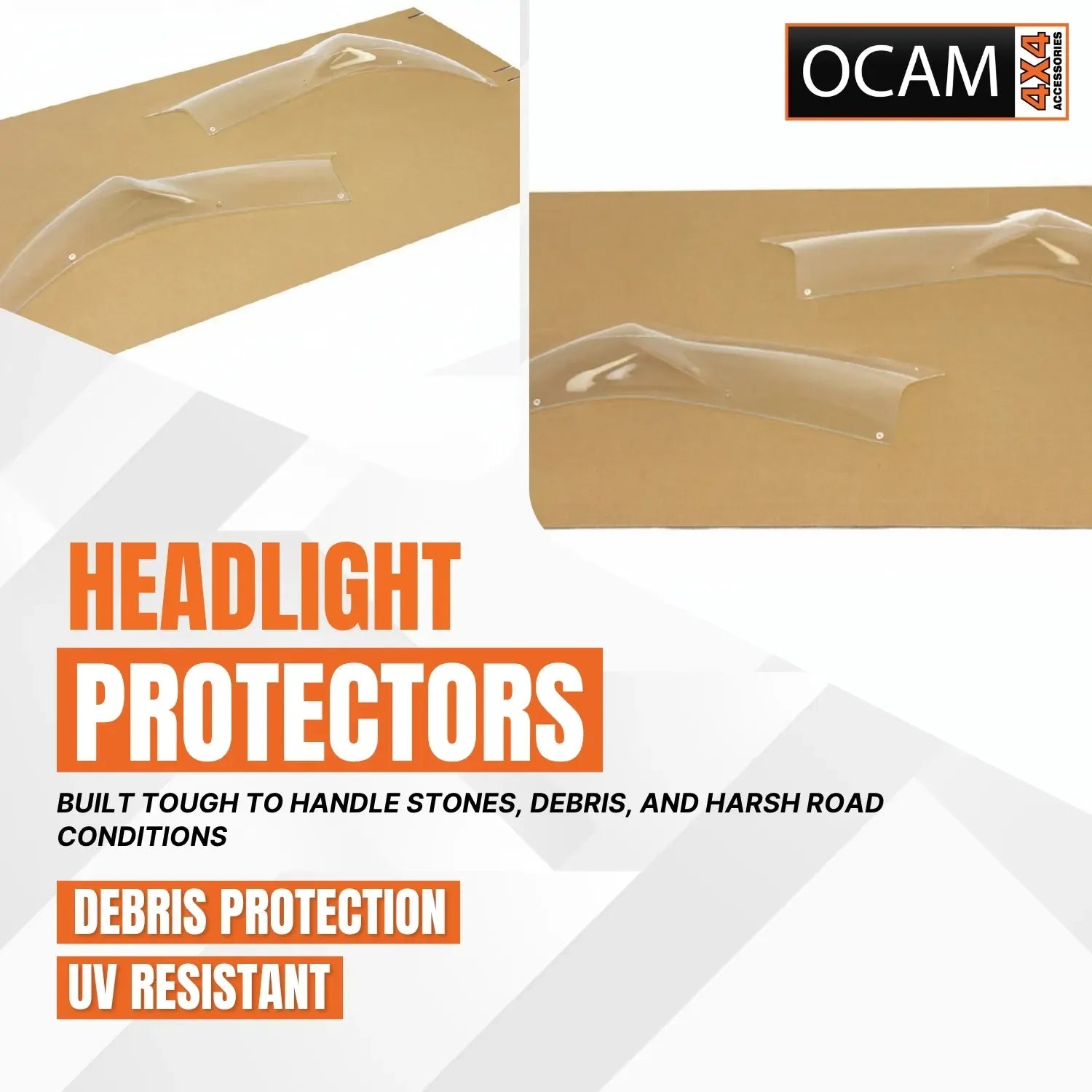 OCAM Headlight Protectors for Toyota Prado 150 Series GX 09/2017-Current Headlamp – additional photo