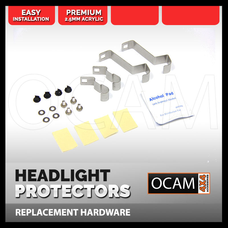 Replacement Headlight Protector Clips for Toyota Landcruiser Prado 150 Series 2009 - 2013 – additional photo