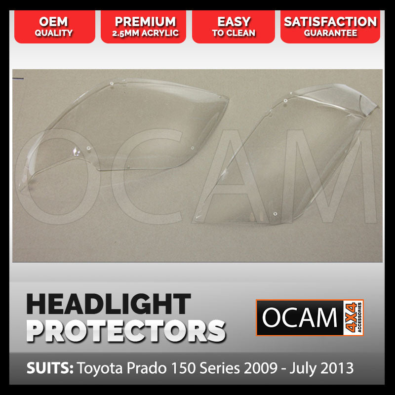 OCAM Headlight Protectors for Toyota Prado 150 Series 2009 - July 2013 – additional photo