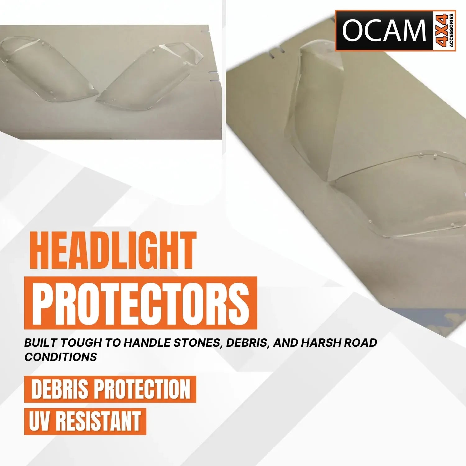 OCAM Headlight Protectors for Toyota Prado 150 Series 2009 - July 2013 – additional photo