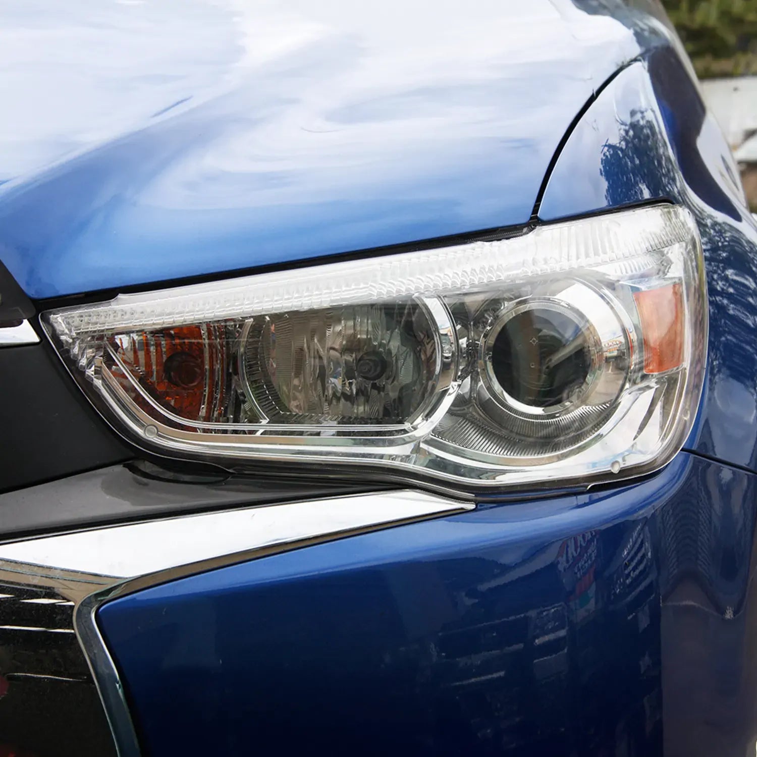OCAM Headlight Headlamp Protectors for Mitsubishi ASX 2010-2018 Lamp Covers – additional photo