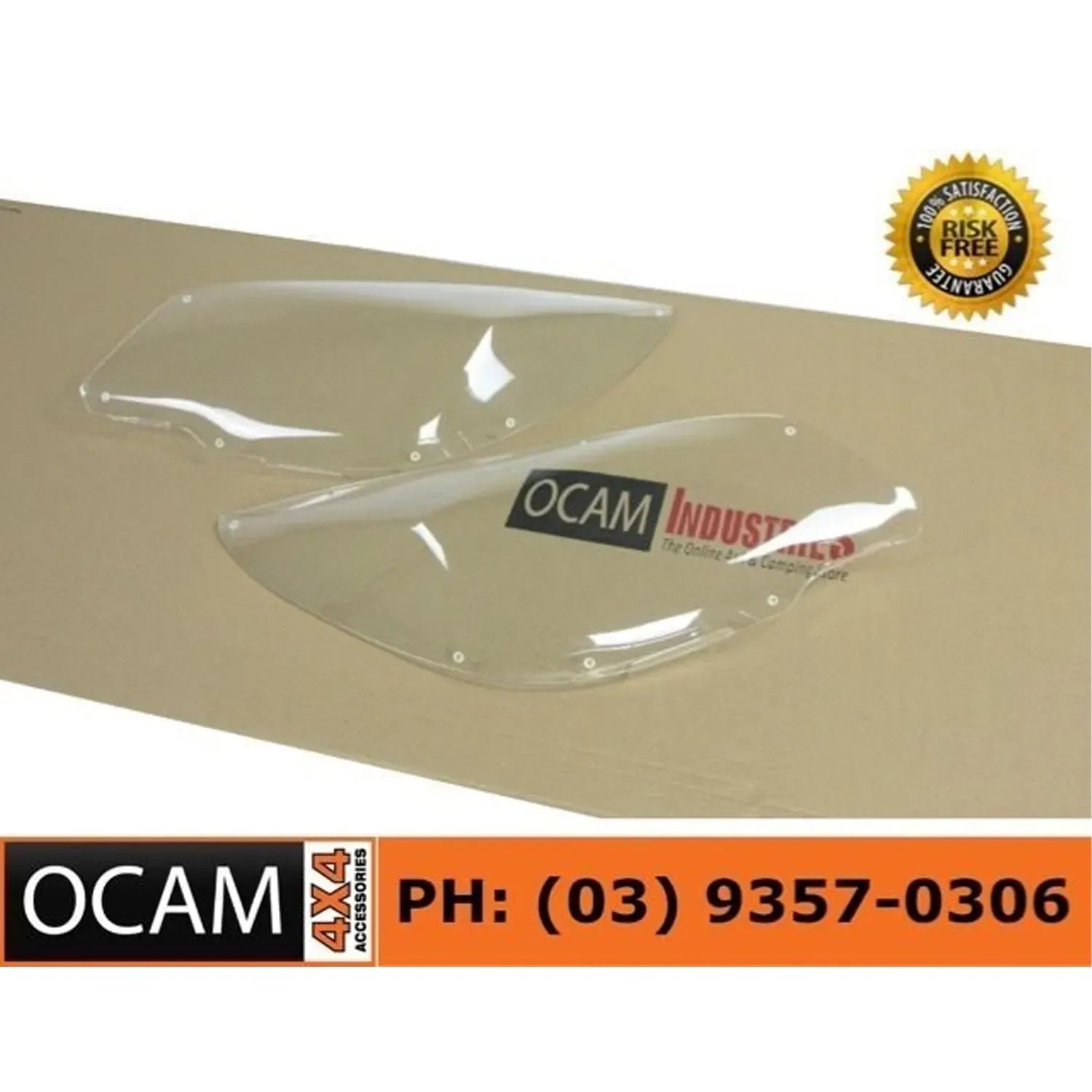 OCAM Headlight Protectors for Holden Colorado RG & 7 2012-2016 Headlamp Covers – additional photo