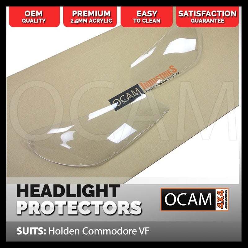 OCAM Headlight Headlamp Protectors for Holden Commodore VF Models Lamp Covers – additional photo