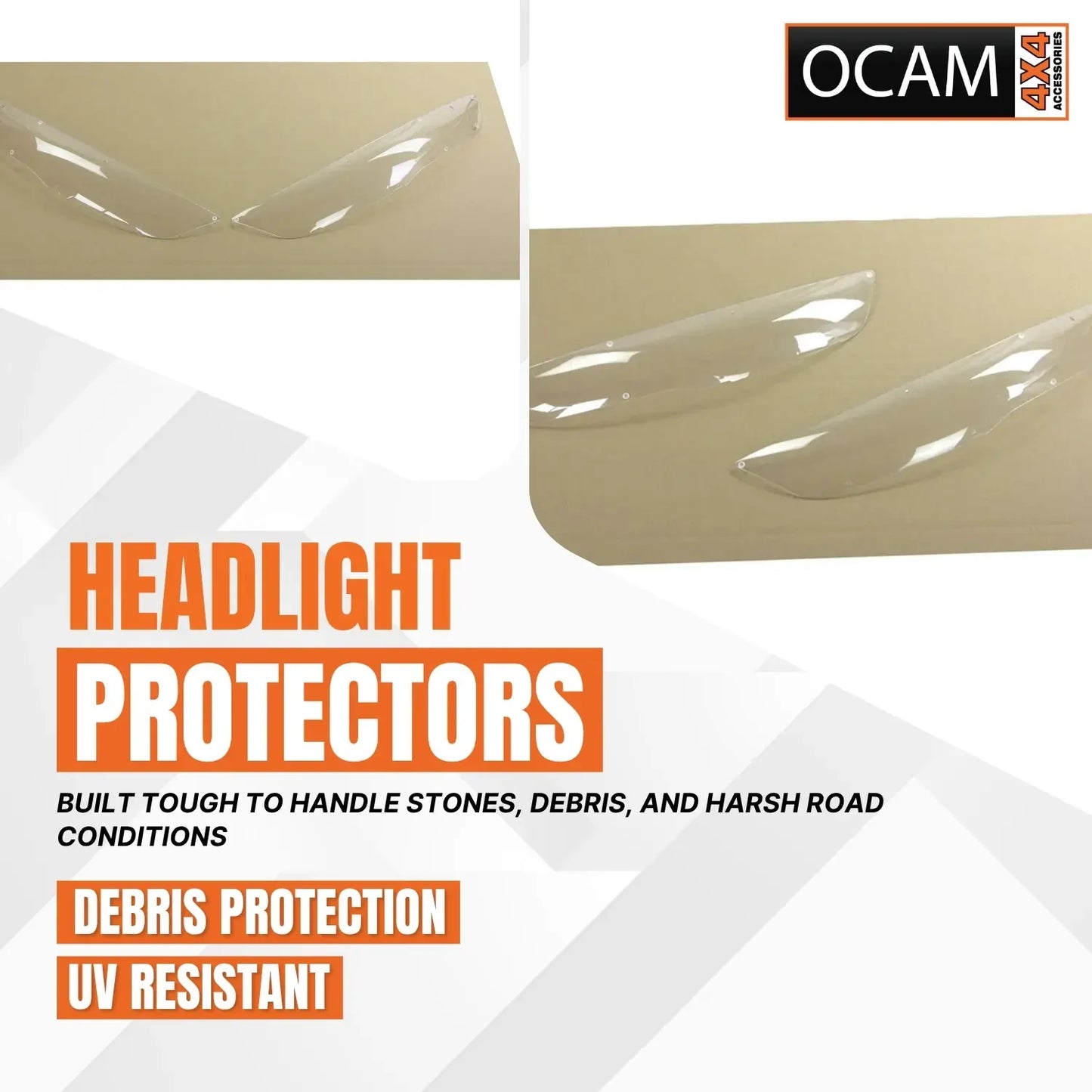 OCAM Headlight Protectors for Ford Falcon FG X 2014-16 Lamp Covers – additional photo