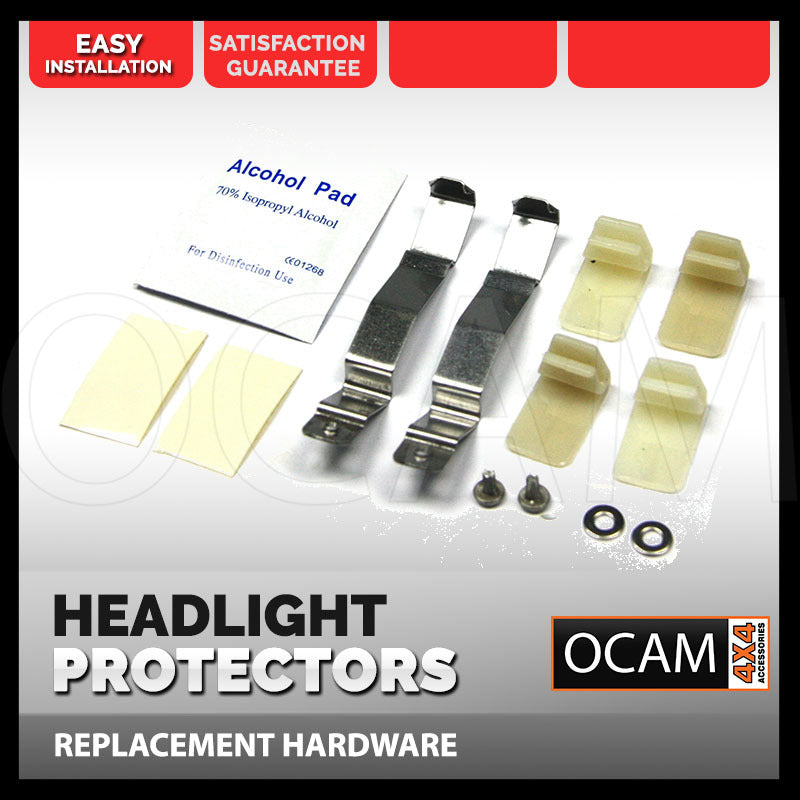 OCAM Replacement Headlight Protector Clips for Toyota Hilux N70 Aug 2011-15 – additional photo