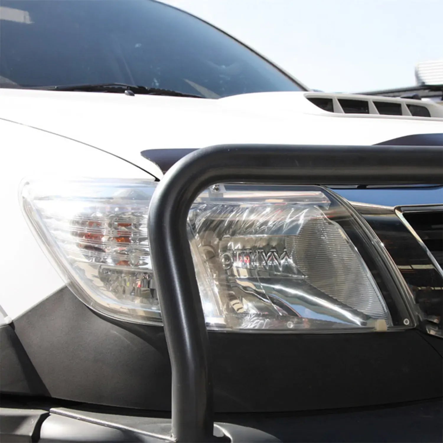OCAM Headlight Headlamp Protectors for Toyota Hilux N70 Aug 2011-15 Lamp Covers – additional photo