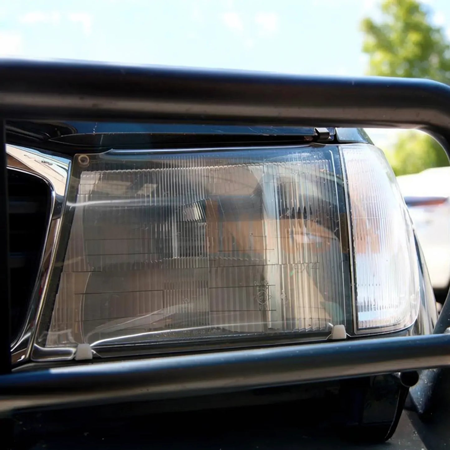 OCAM Headlight Headlamp Protectors for Toyota Landcruiser 100 105 Series 1998-05 – additional photo