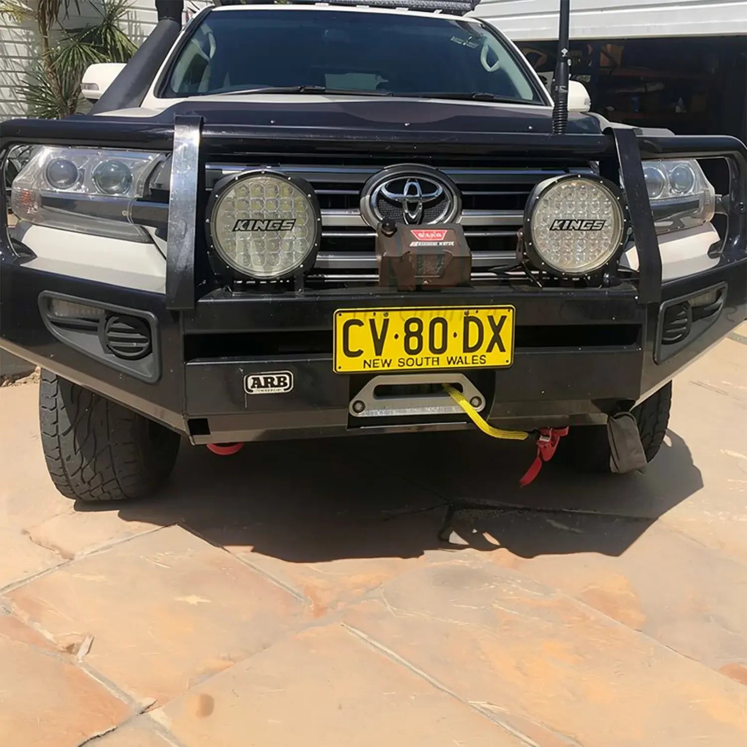 OCAM Headlight Protectors for Toyota Landcruiser 200 Series 08/2015-Current, Lamp Covers GXL ONLY – additional photo