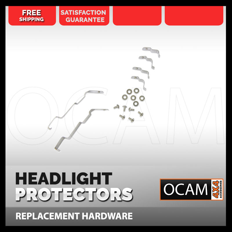 OCAM Replacement Headlight Protect Clips for Nissan Navara NP300 07/2015-02/2021, D23 – additional photo