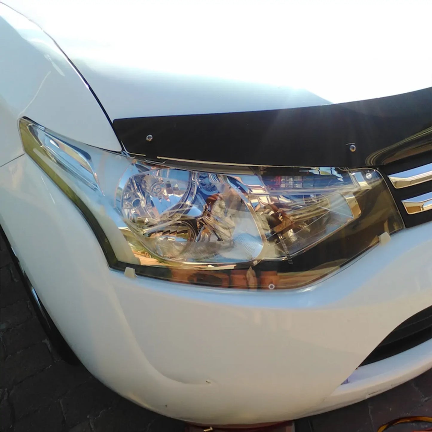 OCAM Headlight Headlamp Protectors for Mitsubishi Outlander ZJ 2012-2015 Covers – additional photo