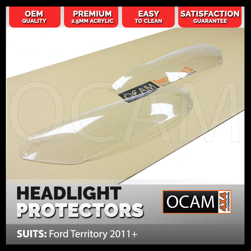 OCAM Headlight Protectors for Ford Territory 2011-Onwards Lamp Covers – additional photo