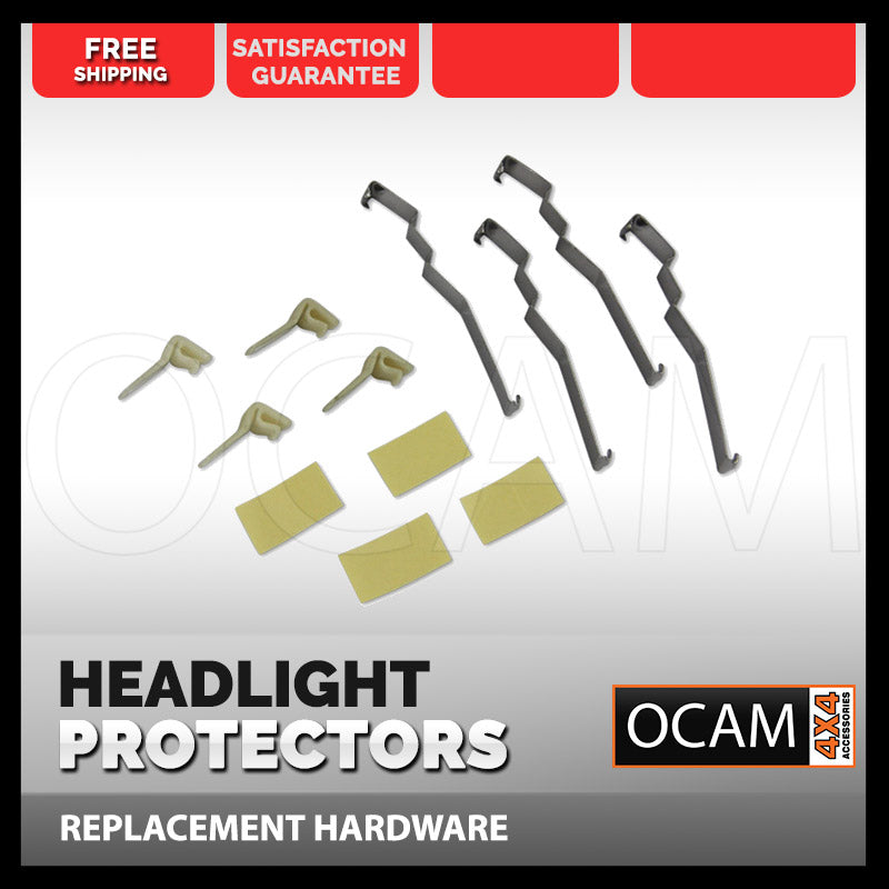 Replacement Headlight Protect Clips for Mitsubishi Triton MQ 05/2015-10/2018 – additional photo
