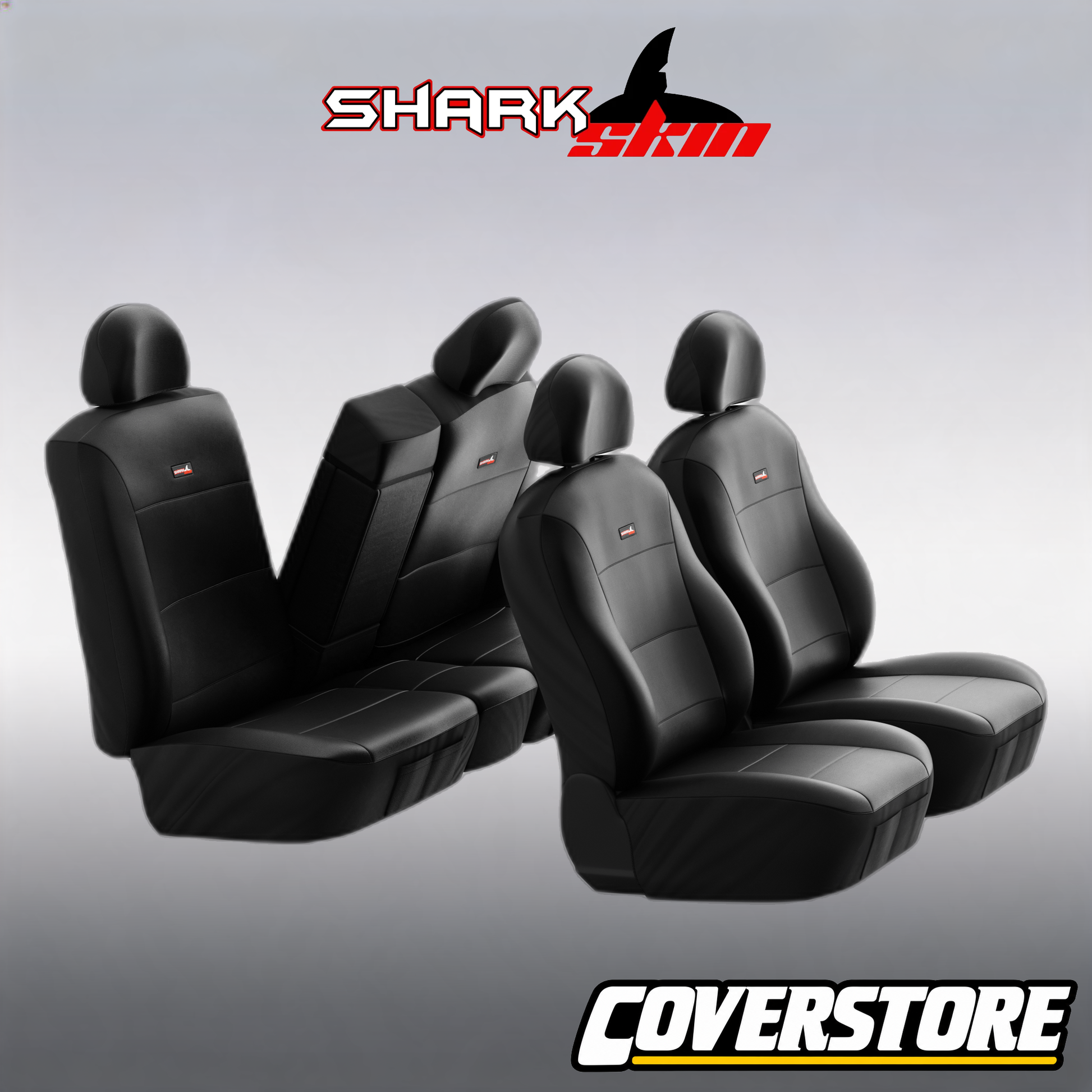 Sharkskin Seat Covers for Mitsubishi Pajero Sport 5 Seater (Oct/2015-On)