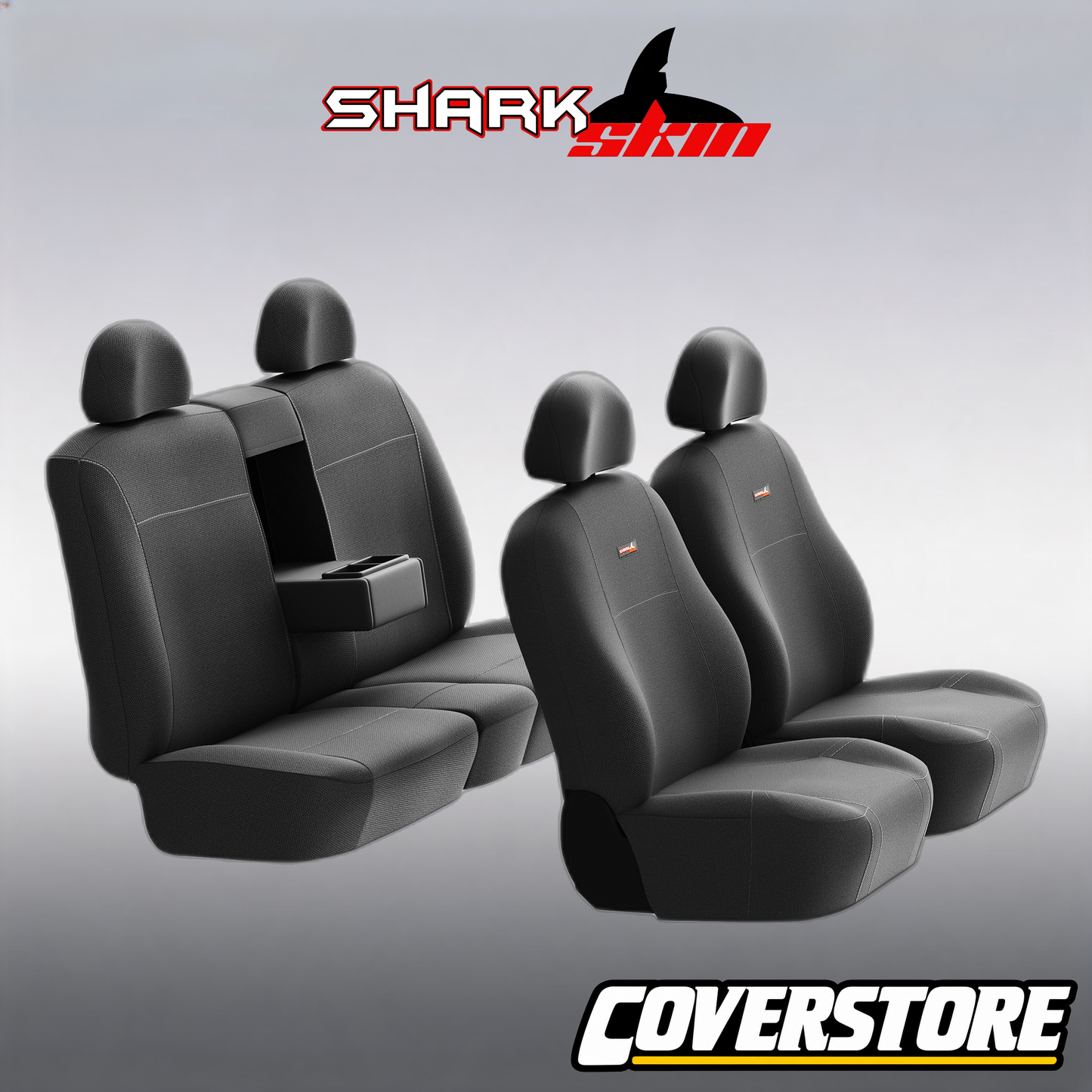Sharkskin Canvas Seat Covers for Isuzu MU-X 5 Seater (Nov/2013 - May/2021)