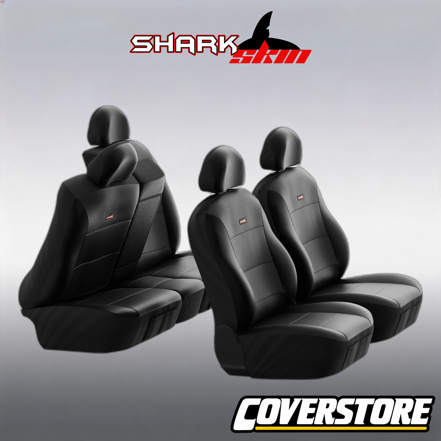 Sharkskin Neoprene Seat Covers for Toyota Prado Kakadu 150 Series 5 Seater (June/2021-Oct/2024)