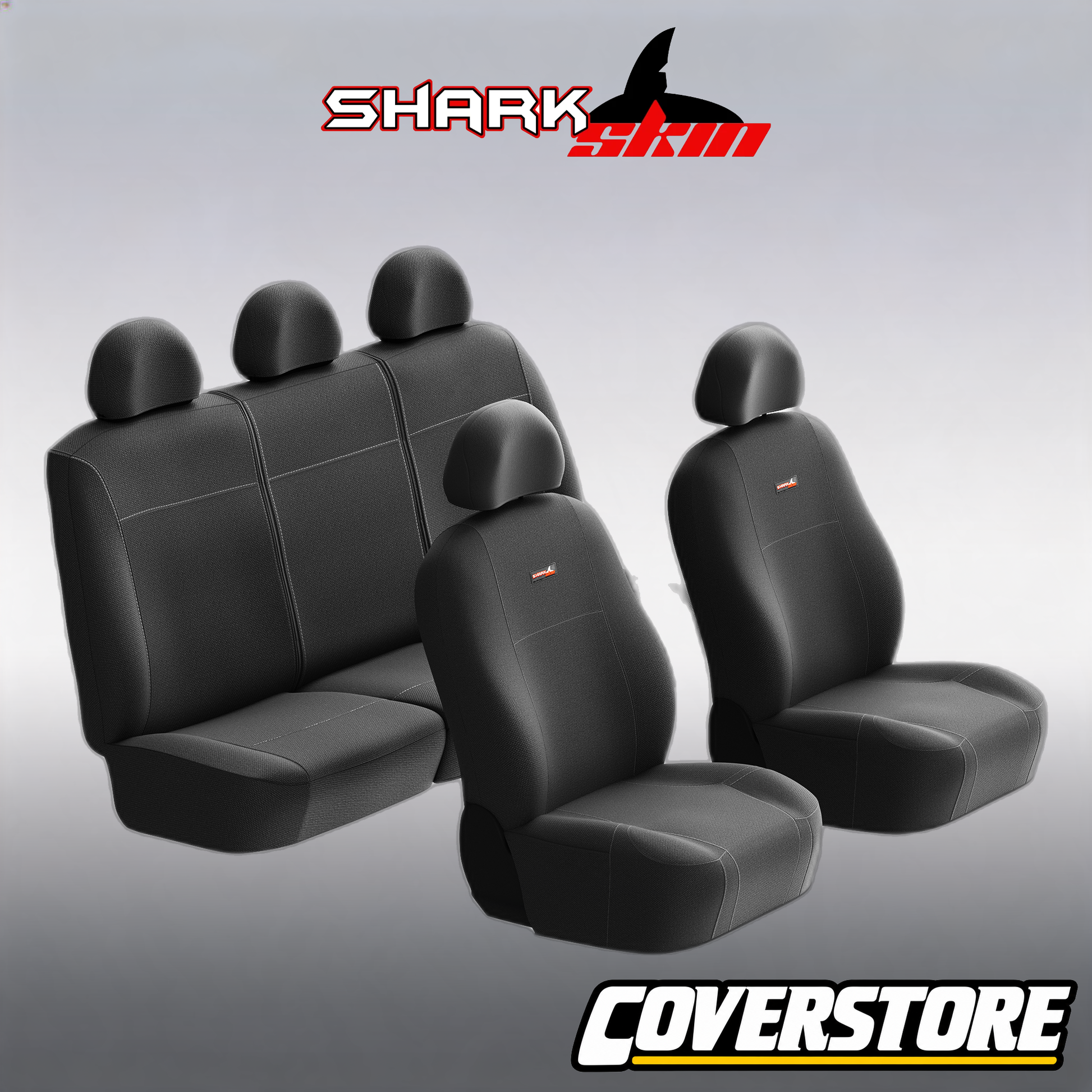 Sharkskin Canvas Seat Covers for Isuzu MU-X 5 Seater (June/2021-ON)