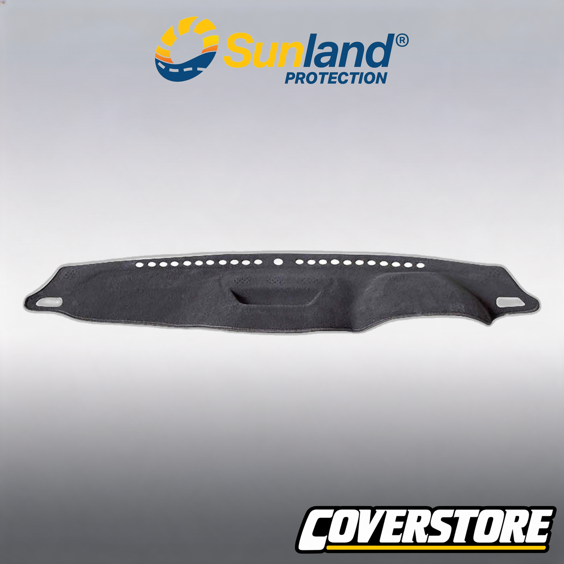 Suits Holden Colorado RG Dash Mat Black 2016 - 2020