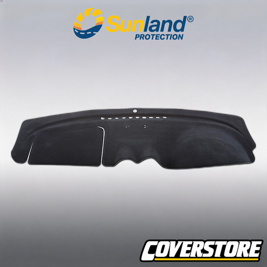Suits Holden Commodore VE2 SV6 SS SS-V Dash Mat Black 2010 - 2013 with gauges on dash