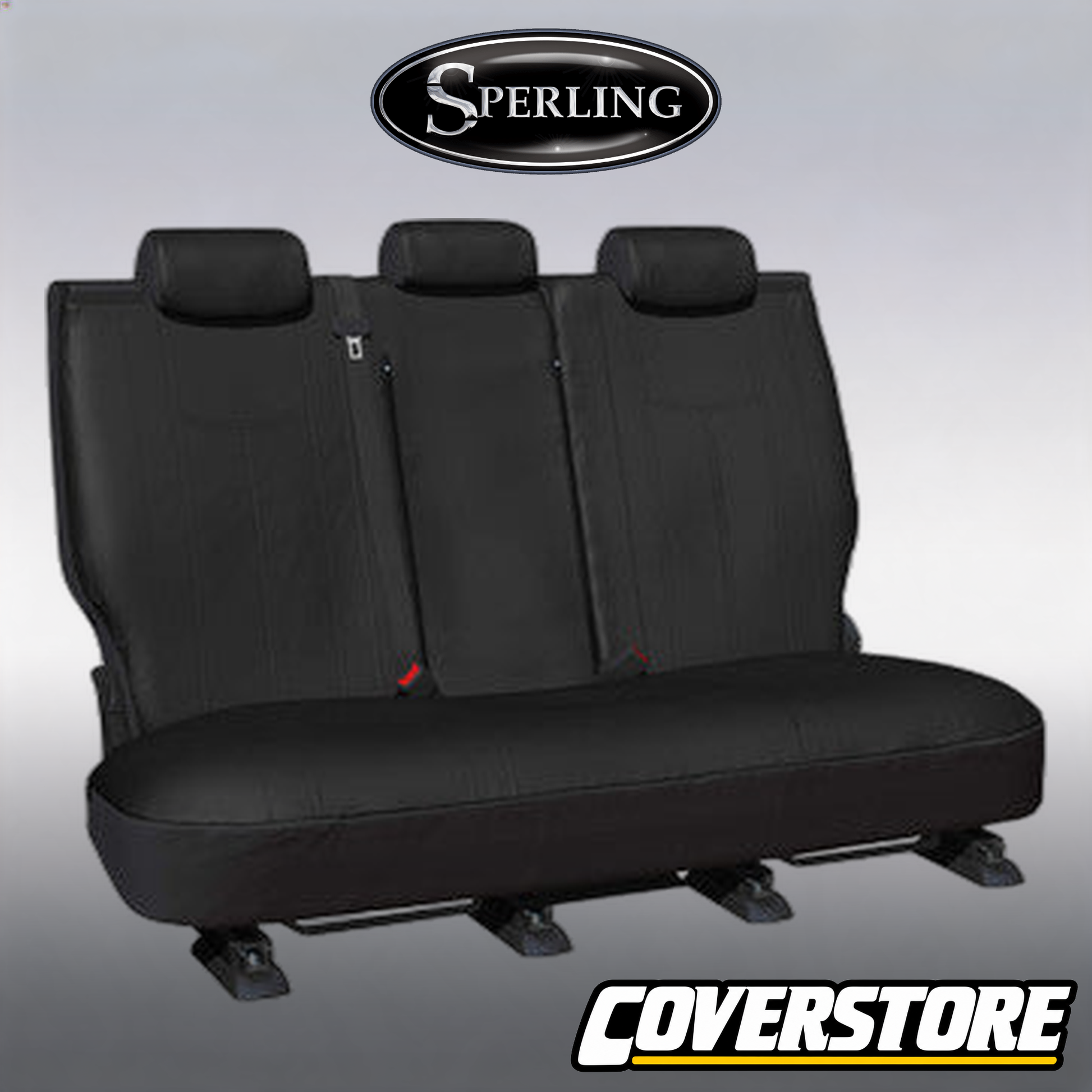 Empire Leather Look Rear Black Seat Cover Suits Rav4 50 Series Hybrid 2019-2025