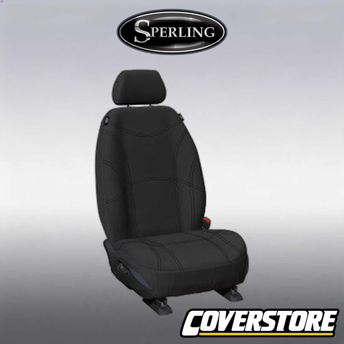 Getaway Neoprene Front Black - Black Stitch Seat Cover Suits Yaris Cross 2020-On