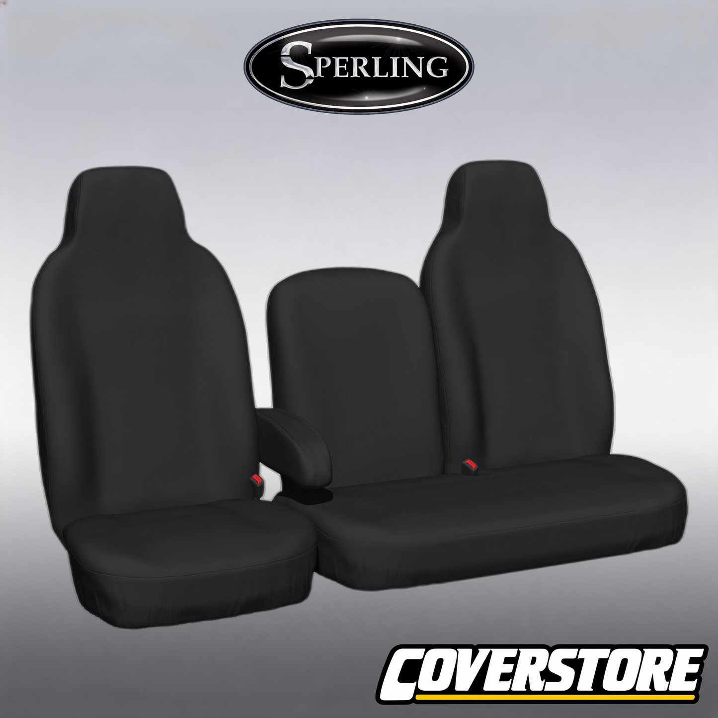 Truck Canvas Front Charcoal Seat Covers - Suits Canter 413 515 City Narrow Truck