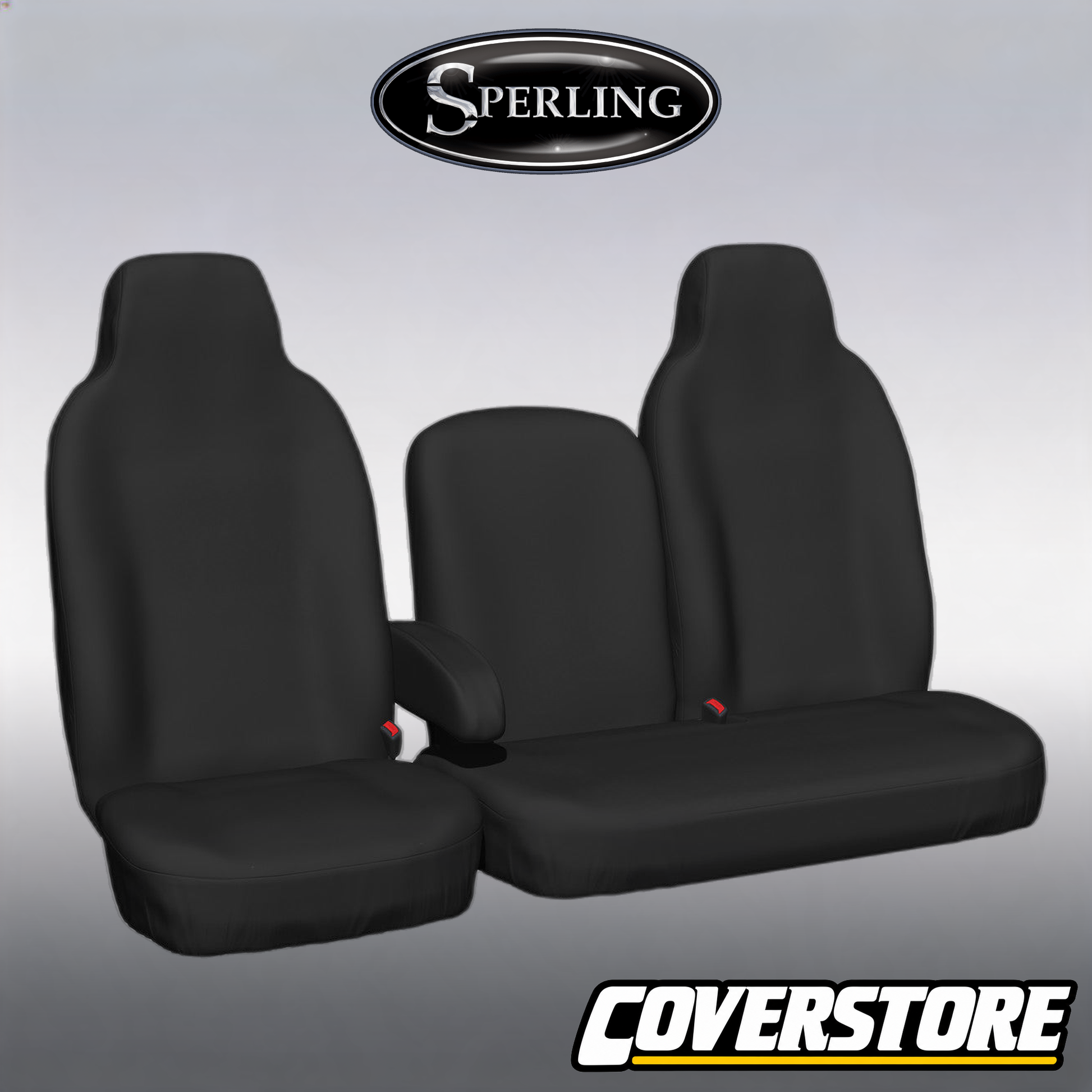 Truck Canvas Front Charcoal Seat Covers - Suits Canter 413 515 City Narrow Truck