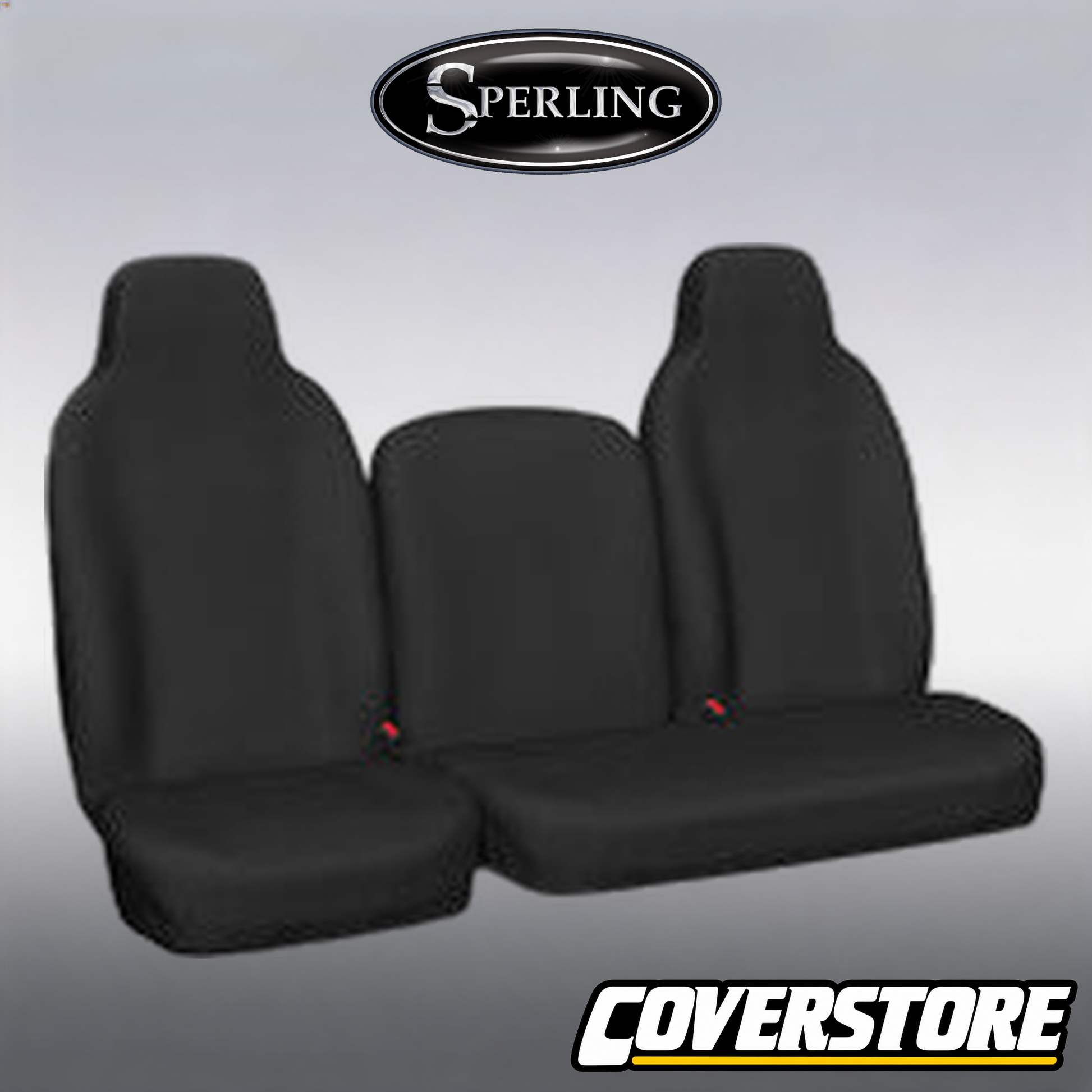 Truck Canvas Front Charcoal Seat Covers - Suits Isuzu FTR FTS FVD162-260 Wide Truck 2016-2025