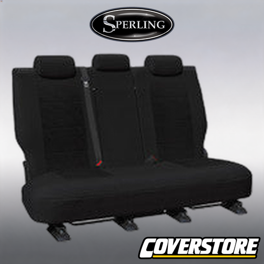 Weekender Jacquard Rear Black Seat Covers Suits Civic Hatch 2017-2021