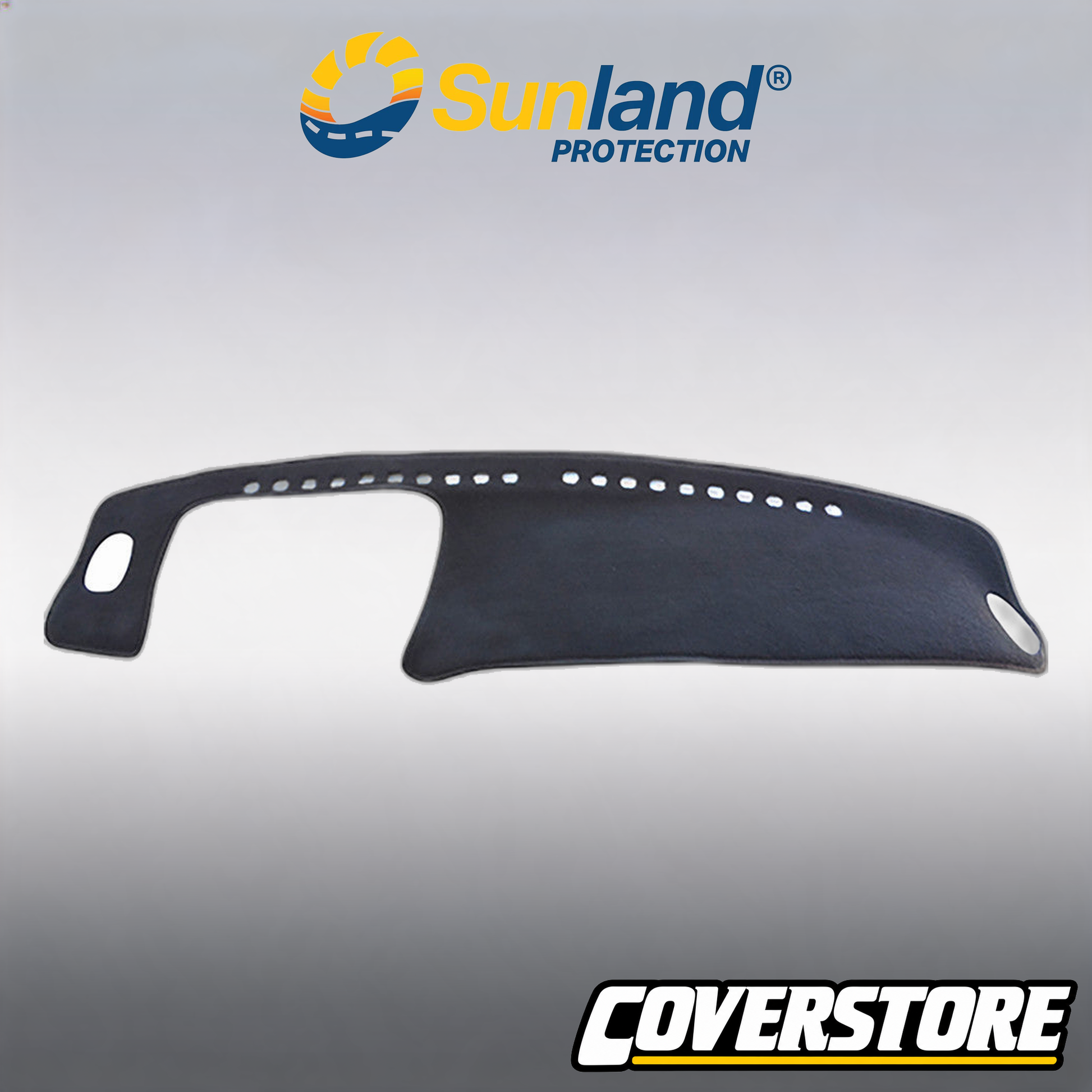 Suits Mazda Bravo Series B Ford Courier PE Dash Mat Charcoal with passenger airbag