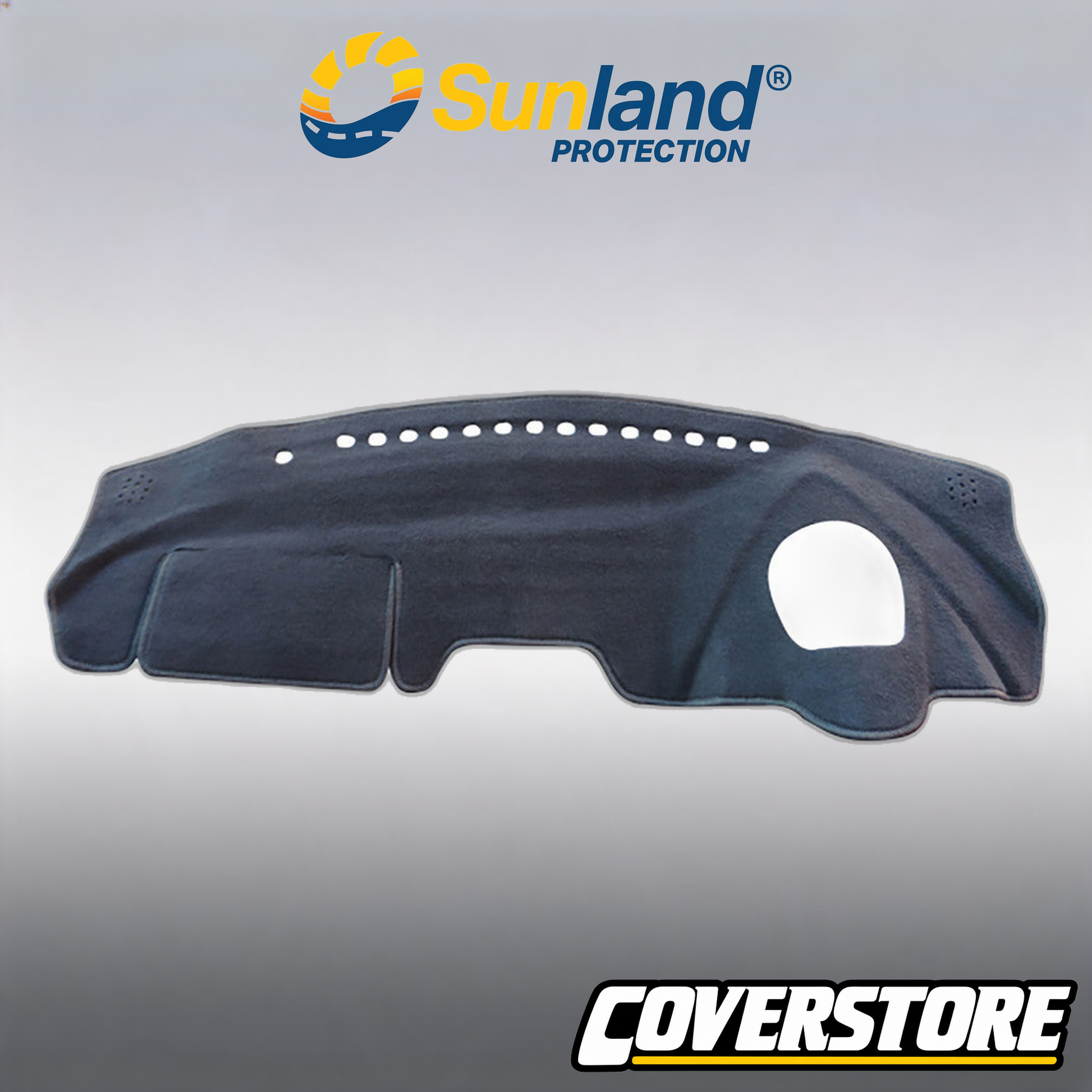 Suits Mazda2 DJ Dash Mat Black with HUD and speedo