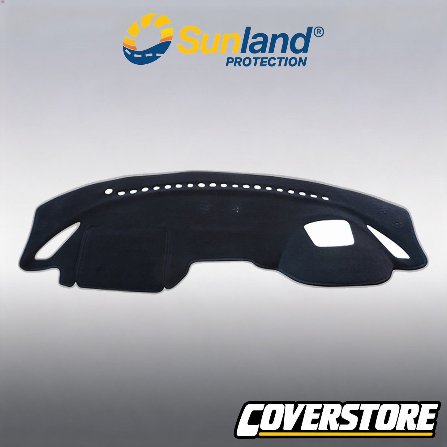 Suits Mazda6 GJ GL Dash Mat Black with HUD above speedo