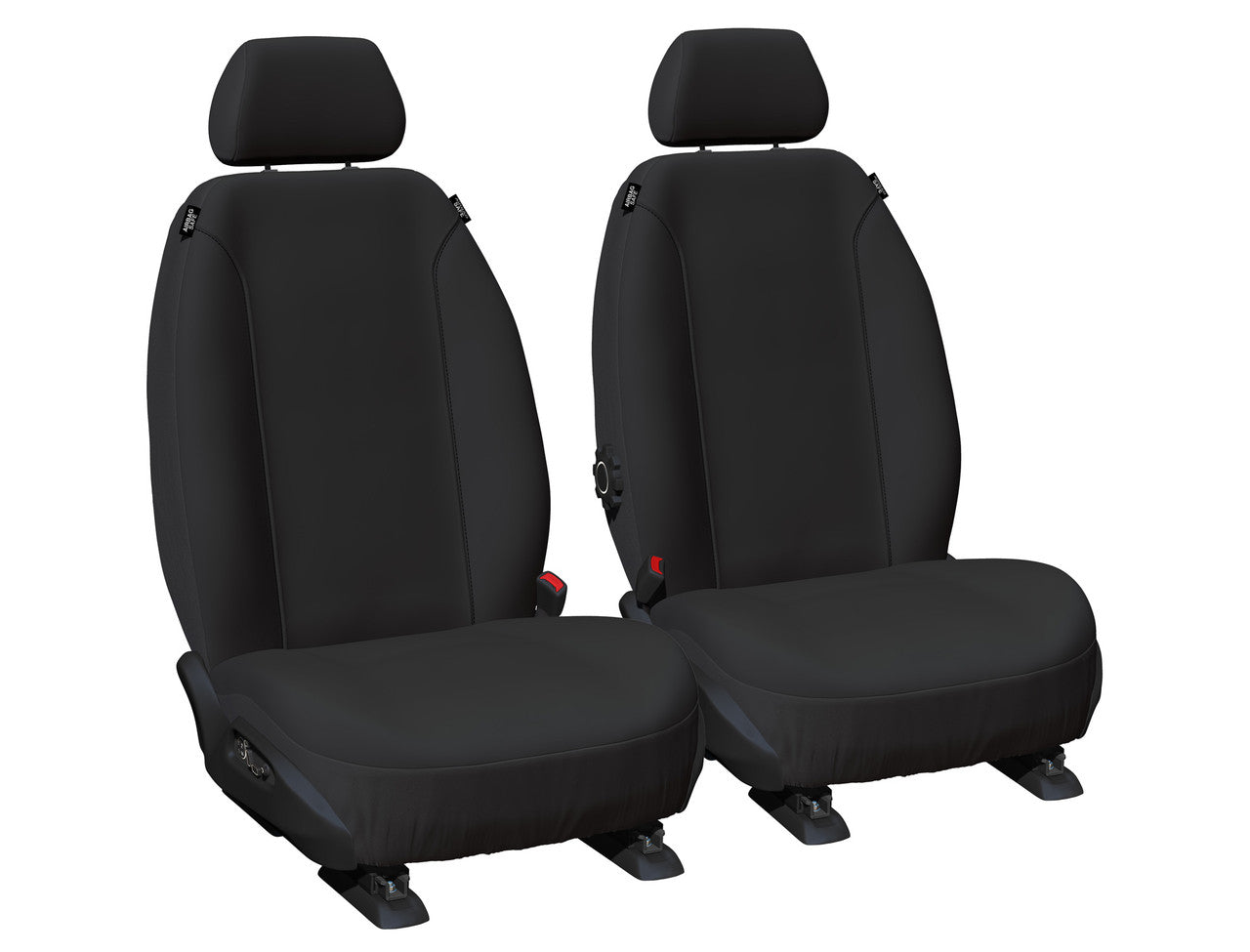 Super Tough Canvas Front Black Seat Covers Suits BT50 DMax MUX 2020-On – additional photo 2